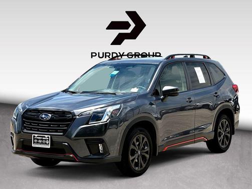Gray Metallic 2024 Subaru Forester Sport