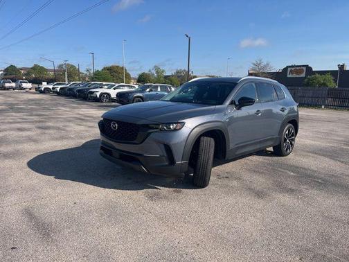 Gray Metallic 2025 Mazda CX-50 Hybrid Premium Plus Package