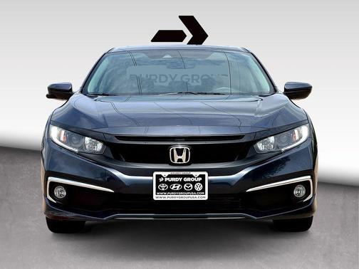 Polished Metal Metallic 2019 Honda Civic EX-L