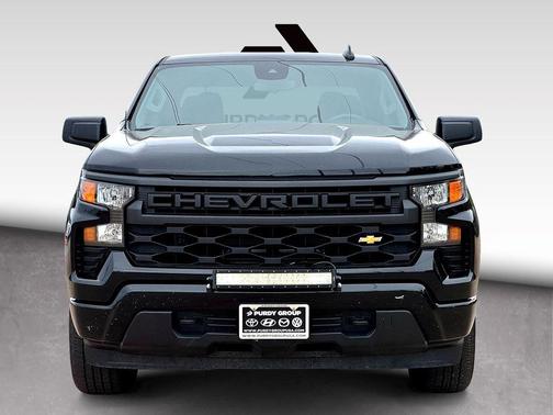 Black 2022 Chevrolet Silverado 1500 Custom