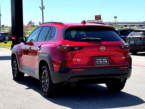 Soul Red Crystal Metallic 2026 Mazda CX-50 Hybrid Premium