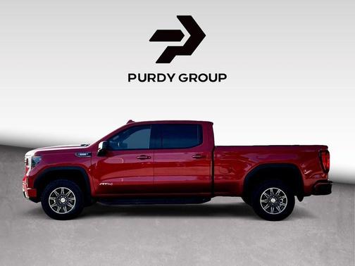 Volcanic Red Tintcoat 2024 GMC Sierra 1500 AT4