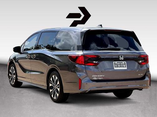 Gray 2025 Honda Odyssey Elite