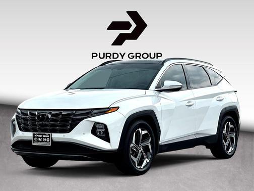 Serenity White Pearl 2023 Hyundai TUCSON Limited