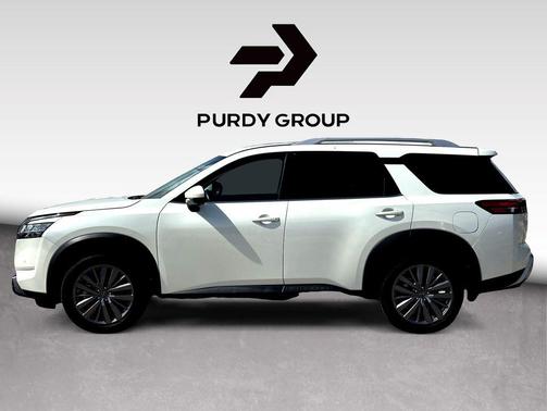 Pearl White Tricoat 2024 Nissan Pathfinder SL FWD