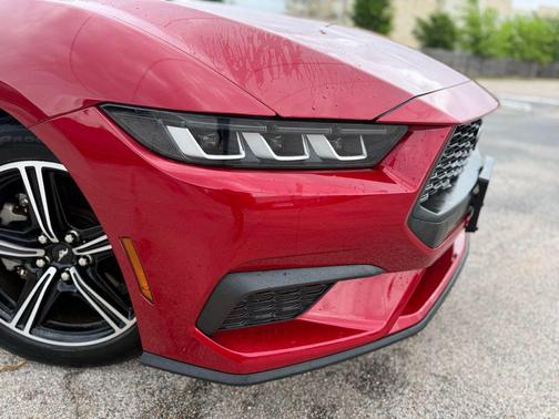 Rapid Red Metallic Tinted Clearcoat 2024 Ford Mustang EcoBoost