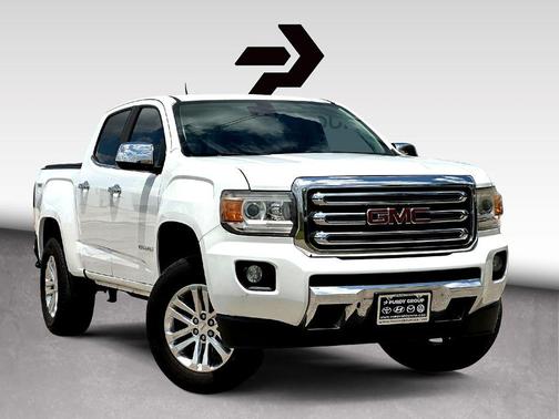 Summit White 2018 GMC Canyon SLT