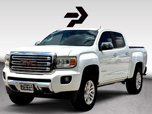 Summit White 2018 GMC Canyon SLT