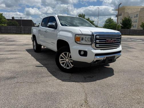 Summit White 2018 GMC Canyon SLT
