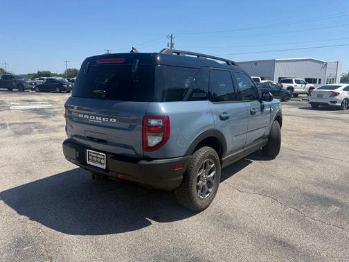 Azure Gray Metallic Tri-Coat 2024 Ford Bronco Sport Badlands