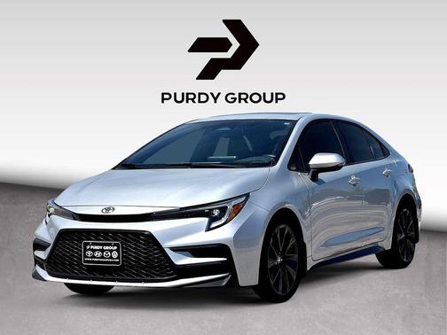 Classic Silver Metallic 2023 Toyota Corolla SE