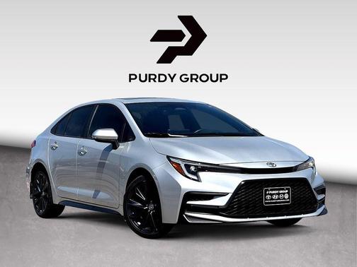 Classic Silver Metallic 2023 Toyota Corolla SE