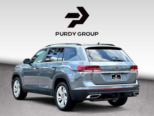 Platinum Gray Metallic 2023 Volkswagen Atlas 3.6L SE w/Technology