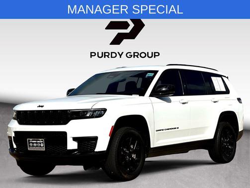 Bright White Clearcoat 2024 Jeep Grand Cherokee L Altitude