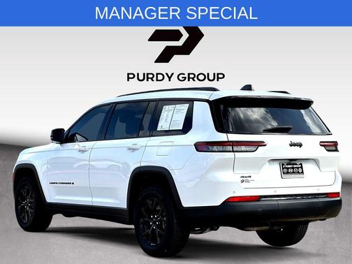 Bright White Clearcoat 2024 Jeep Grand Cherokee L Altitude