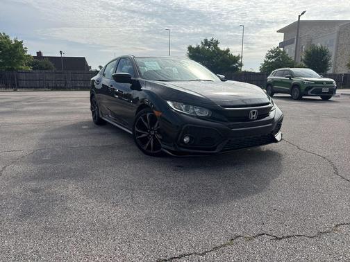 Crystal Black Pearl 2018 Honda Civic Sport