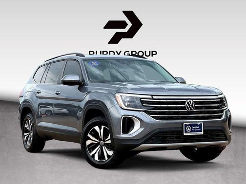 Platinum Gray Metallic 2025 Volkswagen Atlas 2.0T SE