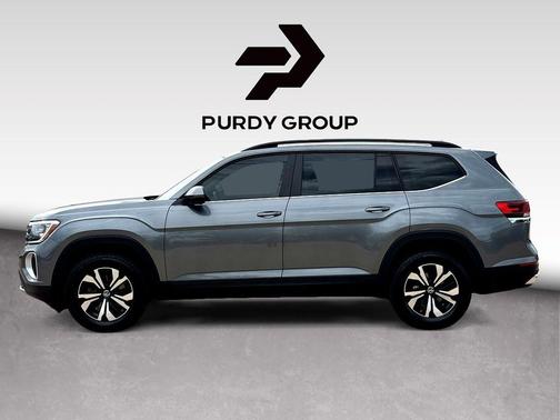Platinum Gray Metallic 2025 Volkswagen Atlas 2.0T SE