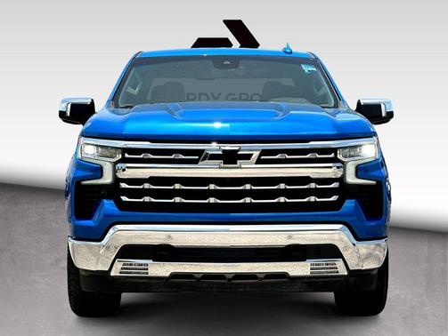 Glacier Blue Metallic 2022 Chevrolet Silverado 1500 LTZ
