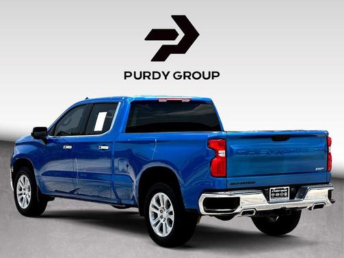 Glacier Blue Metallic 2022 Chevrolet Silverado 1500 LTZ