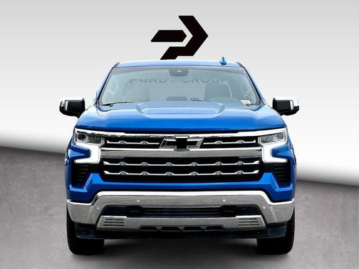 Glacier Blue Metallic 2022 Chevrolet Silverado 1500 LTZ