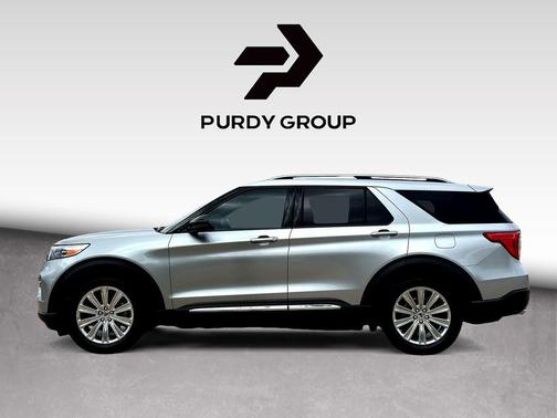 Iconic Silver Metallic 2020 Ford Explorer Limited