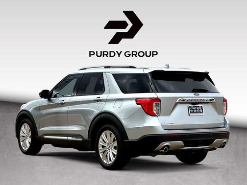 Iconic Silver Metallic 2020 Ford Explorer Limited