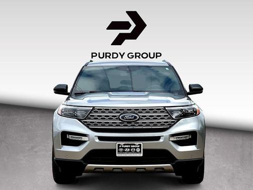 Iconic Silver Metallic 2020 Ford Explorer Limited