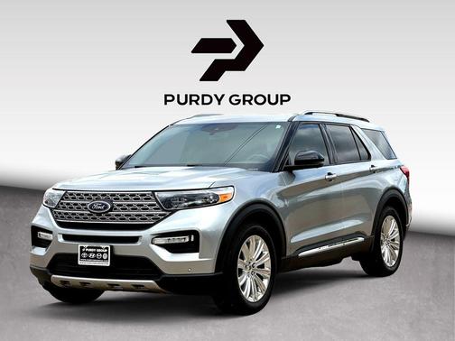 Iconic Silver Metallic 2020 Ford Explorer Limited