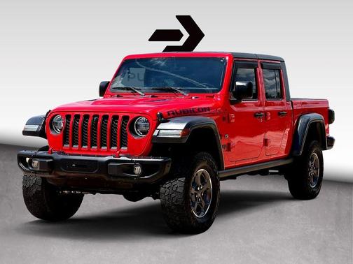 Firecracker Red Clearcoat 2020 Jeep Gladiator Rubicon