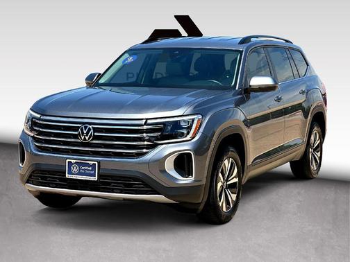 Platinum Gray Metallic 2024 Volkswagen Atlas 2.0T SE