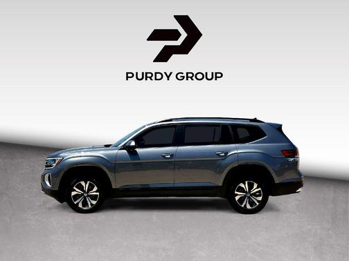 Platinum Gray Metallic 2024 Volkswagen Atlas 2.0T SE