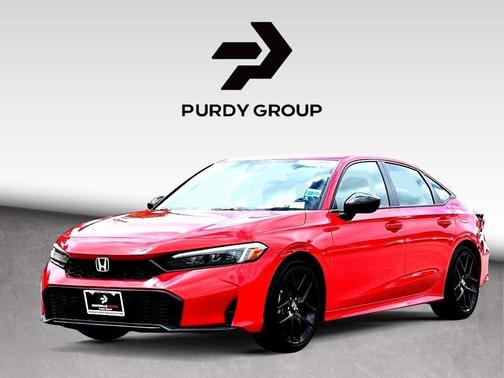 Rallye Red 2025 Honda Civic Sport