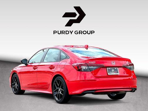 Rallye Red 2025 Honda Civic Sport