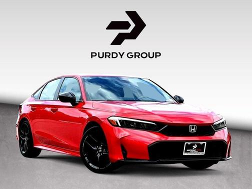 Rallye Red 2025 Honda Civic Sport