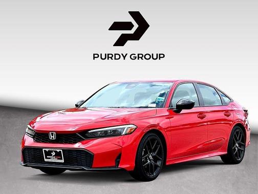 Rallye Red 2025 Honda Civic Sport