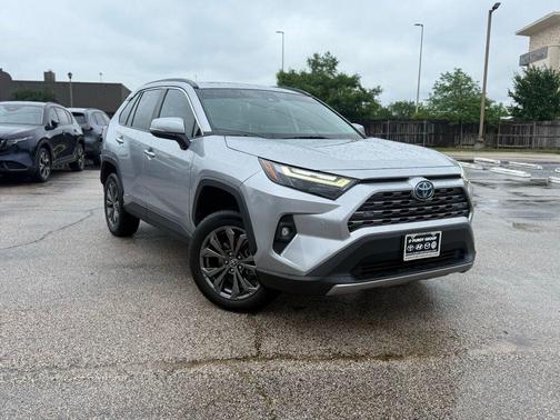 Silver Sky Metallic 2022 Toyota RAV4 Hybrid Limited