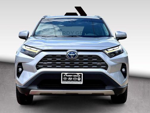 Silver Sky Metallic 2022 Toyota RAV4 Hybrid Limited