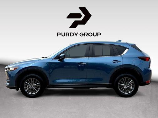 Eternal Blue Mica 2021 Mazda CX-5 Touring