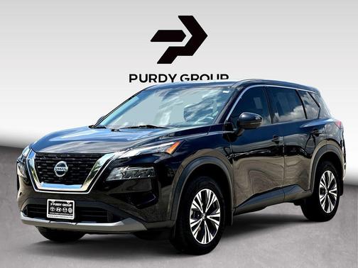 Super Black 2021 Nissan Rogue SV