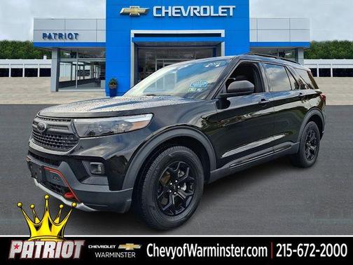 Black 2021 Ford Explorer Timberline