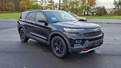 Black 2021 Ford Explorer Timberline