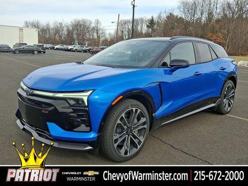 Blue 2026 Chevrolet Blazer EV SS