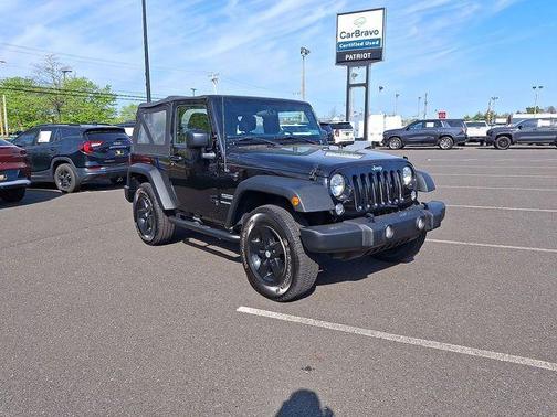 Black 2017 Jeep Wrangler Sport
