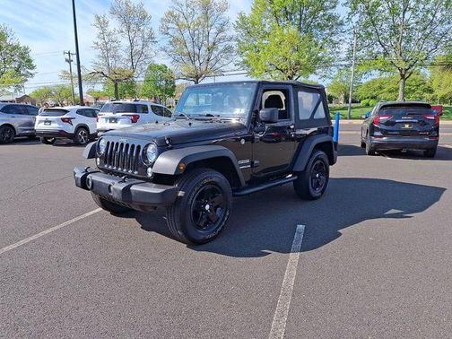 Black 2017 Jeep Wrangler Sport