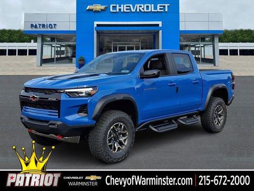 Blue Metallic 2026 Chevrolet Colorado ZR2