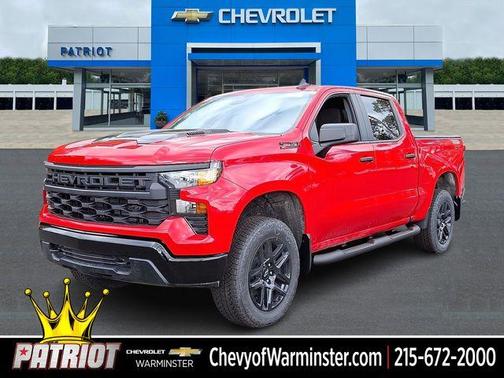 Red 2026 Chevrolet Silverado 1500 Custom Trail Boss