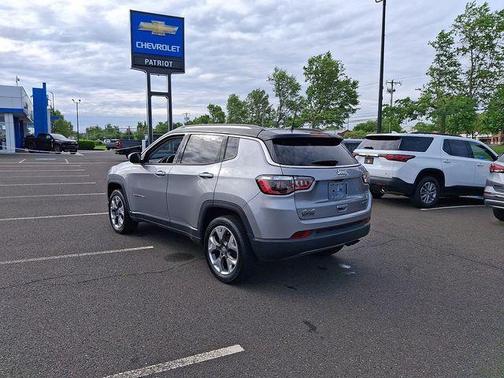Billet Silver Metallic Clearcoat 2020 Jeep Compass Limited