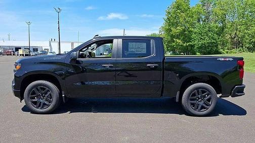Black 2025 Chevrolet Silverado 1500 Custom