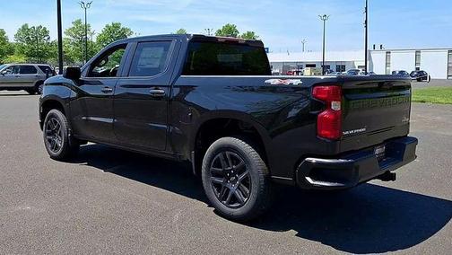 Black 2025 Chevrolet Silverado 1500 Custom